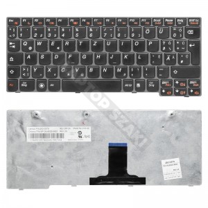 09J66D0 haszn&aacute;lt magyar&iacute;tott sz&uuml;rke-fekete laptop billentyűzet