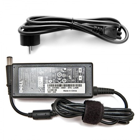 Dell PA-21 19.5V 3.34A (65W) 8 szögletű használt, gyári töltő