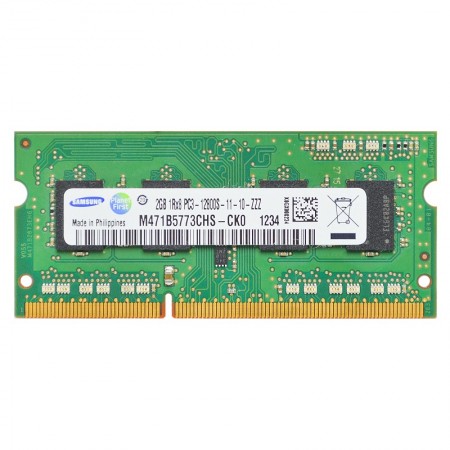 Samsung 2GB DDR3 1600MHz használt notebook memória
