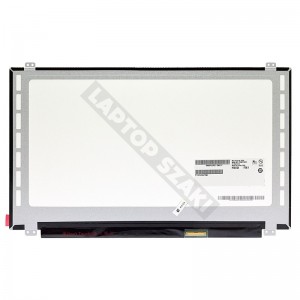 Gy&aacute;ri &uacute;j, f&eacute;nyes 15.6" FULL HD (1920x1080) SLIM-LED kijelző (csatlakoz&oacute;: 40 pin - jobb)