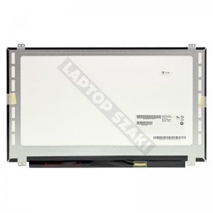 Gy&aacute;ri &uacute;j, f&eacute;nyes 15.6" FULL HD (1920x1080) SLIM-LED kijelző (csatlakoz&oacute;: 30 pin - jobb)