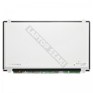 Gy&aacute;ri &uacute;j, f&eacute;nyes 15.6" FULL HD (1920x1080) SLIM-LED IPS kijelző (csatlakoz&oacute;: 30 pin - jobb)