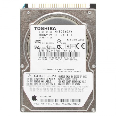 Toshiba MK8026GAX 80 GB IDE 2.5