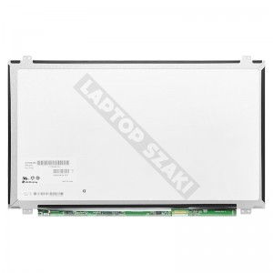 Gy&aacute;ri &uacute;j, f&eacute;nyes 15.6" HD (1366x768) SLIM-LED kijelző (csatlakoz&oacute;: 30 pin - jobb)