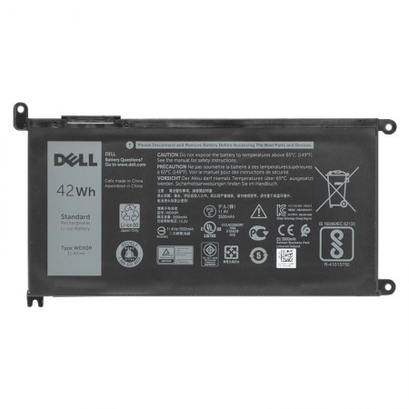 WDX0R 11.4V 3500mAh 42Wh gyári új akkumulátor