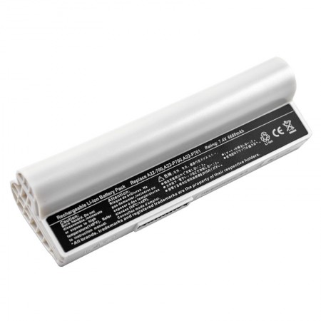 A22-700 7.4V 6600mAh 48Wh fehér, utángyártott új akkumulátor