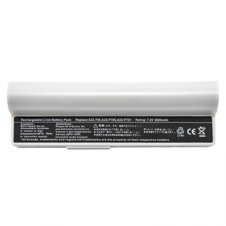 A22-700 7.4V 6600mAh 48Wh fehér, utángyártott új akkumulátor