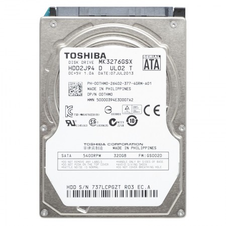 Toshiba MK3276GSX 320GB SATA 2,5