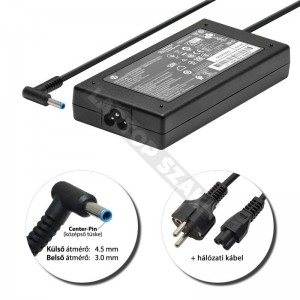 HP 19.5V 6.15A (120W) v&eacute;kony center-pin gy&aacute;ri t&ouml;ltő