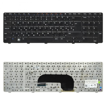 056V1R gyári, használt magyar fekete laptop billentyűzet