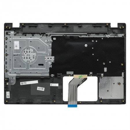 6B.MVRN7.013 gyári új magyar fekete laptop billentyűzet + sötétszürke felső fedél