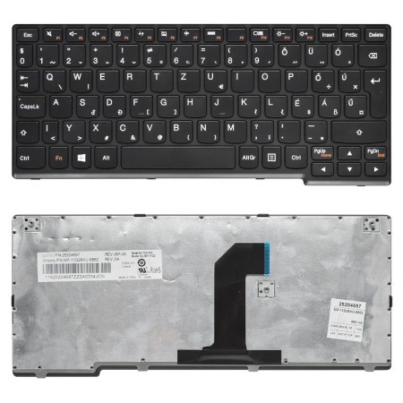 25204697 gyári új, fekete magyar laptop billentyűzet