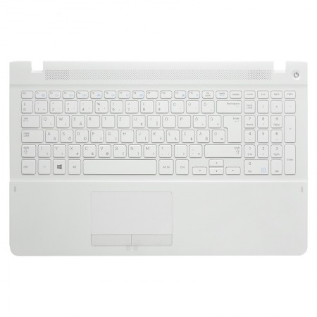 BA75-04477Q gyári új fehér, magyar laptop billentyűzet + fehér felsőfedél
