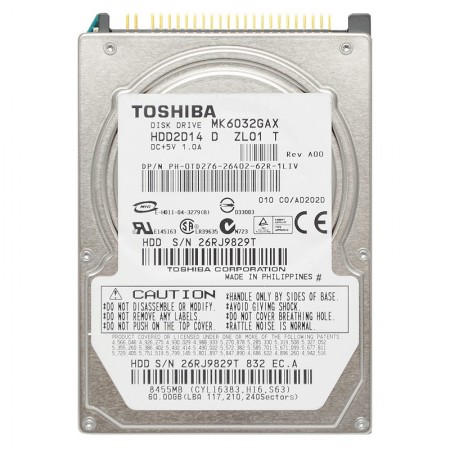 Toshiba MK6032GAX 60GB IDE 2,5