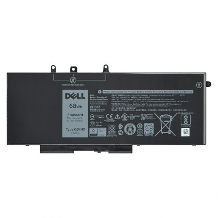 GJKNX 7.6V 8500mAh 68Wh gyári új akkumulátor