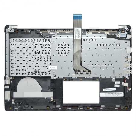 90NB02A0-R30120 gyári új magyar fekete laptop billentyűzet + ezüst felső fedél