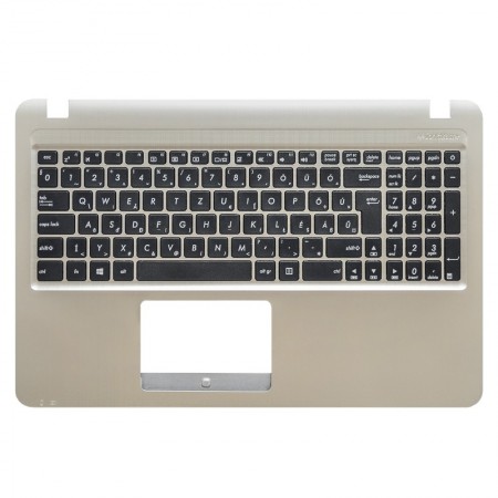 90NB0B01-R30130 gyári új fekete magyar laptop billentyűzet + pezsgő színű felső fedél