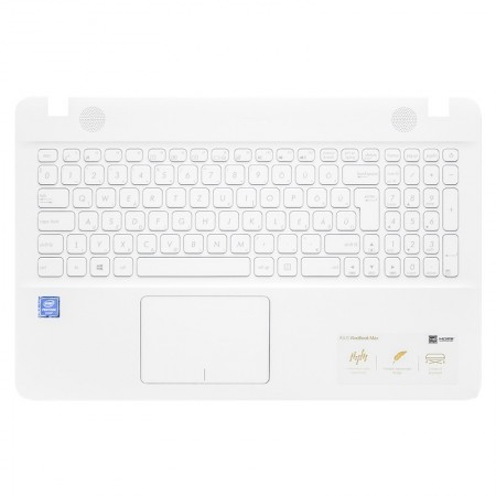 0KNB0-6724HU00 gyári új magyar fehér laptop billentyűzet + fehér felső fedél