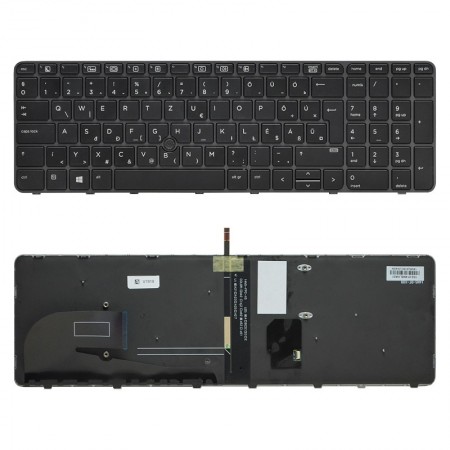 821195-001 gyári új magyar háttérvilágított laptop billentyűzet