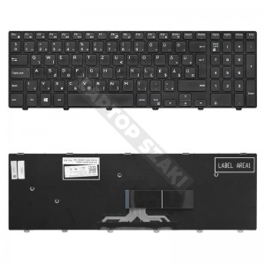 0Y5J14 haszn&aacute;lt, fekete magyar laptop billentyűzet