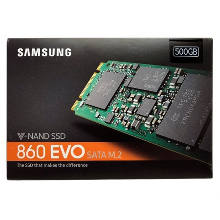 Samsung 860 EVO 500GB M.2 2280 SSD (MZ-N6E500BW)
