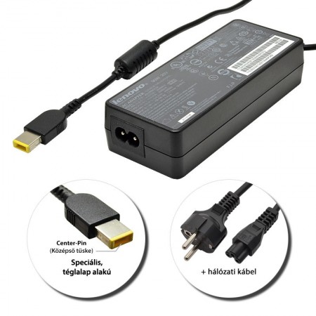 Lenovo 20V 4.5A (90W) IdeaPad Yoga, ThinkPad S használt gyári töltő