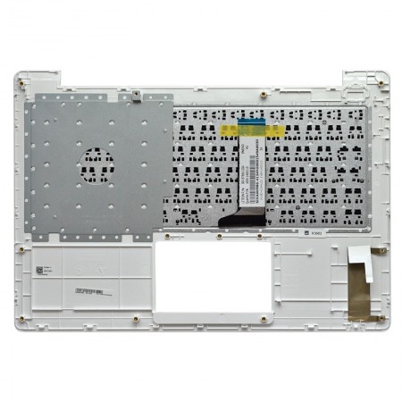 90NB04W2-R31HU0 gyári új fekete magyar laptop billentyűzet + fehér felső fedél