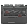 13N0-F4A0801 gyári új magyar háttérvilágításos fekete laptop billentyűzet + fekete felső fedél