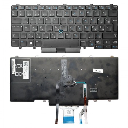 GV0J5 használt, magyar háttérvilágításos laptop billentyűzet. 