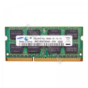 Samsung 2GB DDR3 1066MHz használt notebook memória