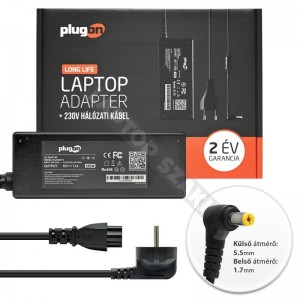 Acer 19V 7.1A (135W) 5.5x1.7mm t&ouml;ltő