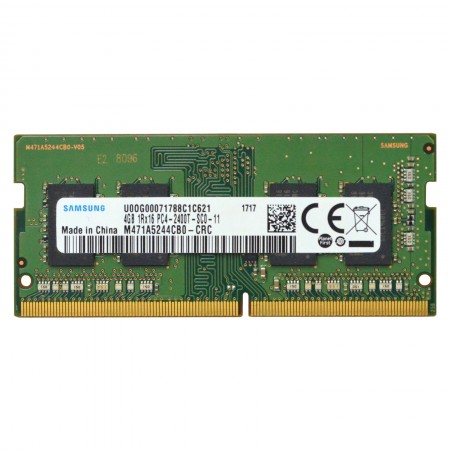 Samsung 4GB DDR4 2400MHz használt laptop memória