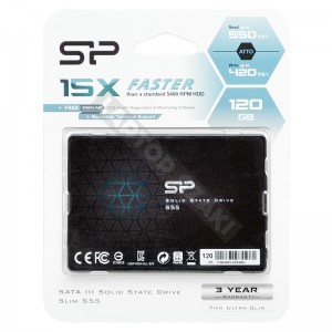 Silicon Power 120GB SATA 2.5" használt SSD