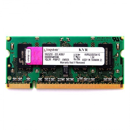 Kingston 1GB DDR2 533MHz notebook memória