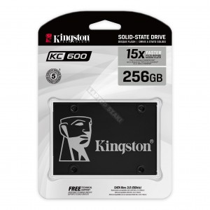 Kingston 256GB 2.5" SATA3 SSD (SKC600/256G)