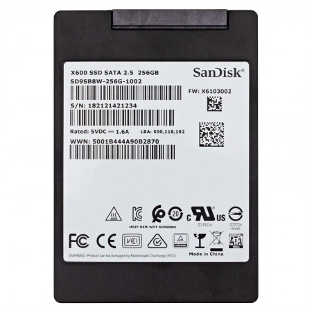 SanDisk 256GB SATA 2.5