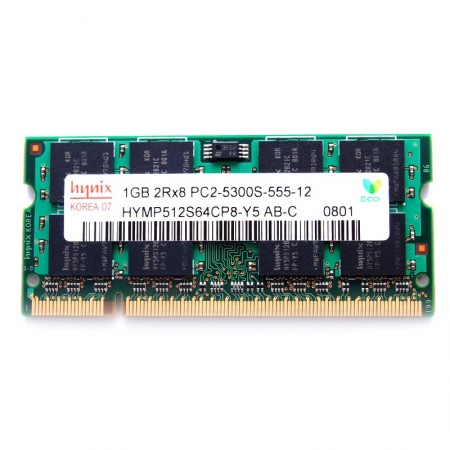 Hynix 1GB DDR2 667MHz notebook memória