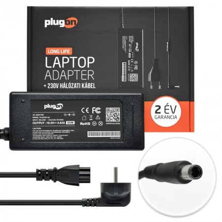 Dell 19.5V 4.62A (90W) töltő