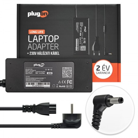 Delta 19V 4.74A (90W) 5.5x2.5mm töltő