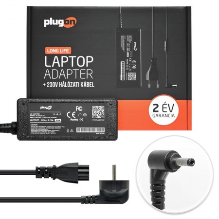 Lenovo 20V 2.25A (45W) 4.0x1.7mm töltő 