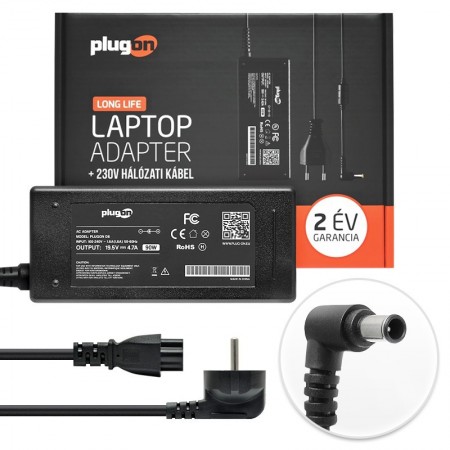 Sony 19.5V 4.7A (90W) töltő