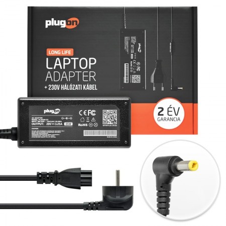 Lenovo 20V 3.25A (65W) IdeaPad töltő