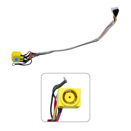 IBM Thinkpad X60, X60s DC tápaljzat + kábel (7.9mm x 5.6mm)