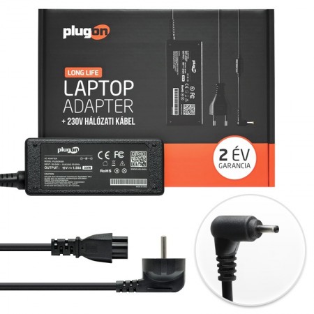 Asus 19V 1.58A (30W) netbook töltő