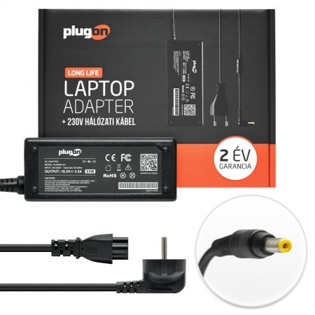 HP 18.5V 3.5A yellow (65W) töltő