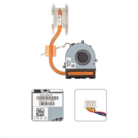 815238-001 használt komplett hűtés