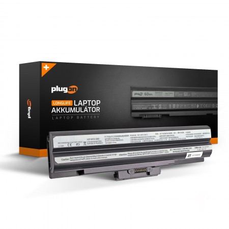 VGP-BPS21 11.1V 4400mAh 48Wh fekete akkumulátor