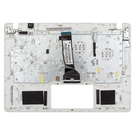 60.MPHN1.016 használt magyar fehér laptop billentyűzet + fehér felső fedél