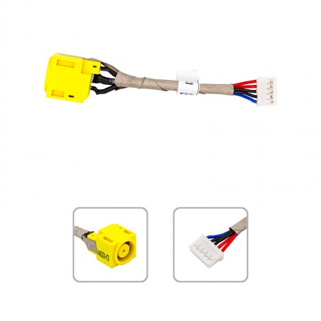 04W1680 gyári új DC tápcsatlakozó + kábel