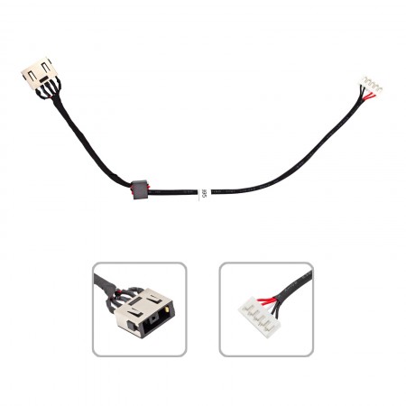 5C10N00259 gyári új DC tápcsatlakozó + kábel